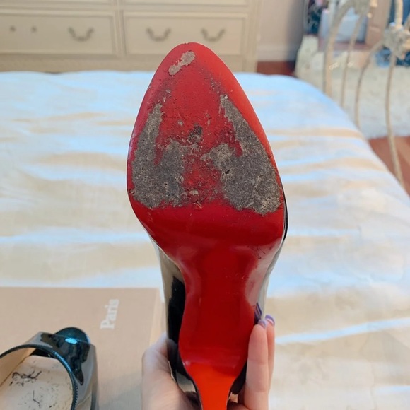 Christian Louboutin Altadama 140 black heels - Picture 7 of 9